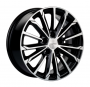 Легковой диск Khomen Wheels KHW1611 6,5x16 5x114,3 ET40 66,1 Black-FP