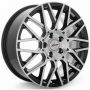 Легковой диск X-trike X-131 7x17 4x108 ET45 63,35 BK/FP