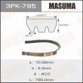 Masuma 3PK795 поликлиновый